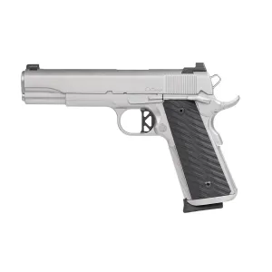 Dan Wesson Valor .45 ACP 1911 Pistol - 5.0" - Silver - 2x 8rd Mags