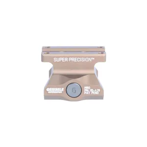 Geissele Automatics Super Precision Trijicon MRO Mount - Lower 1/3 Cowitness - Desert Dirt