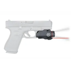 Crimson Trace CMR-207 Rail Master Pro Pistol Light - 400 Lumens - Black - Red Laser