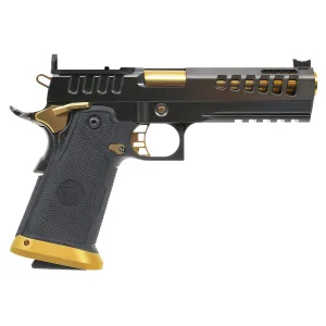 Watchtower Firearms Demolition Ranch Elite Optic Ready 9mm 2011 Pistol - 5.0" - Gold - 2x 17rd, 2x 20rd Mags