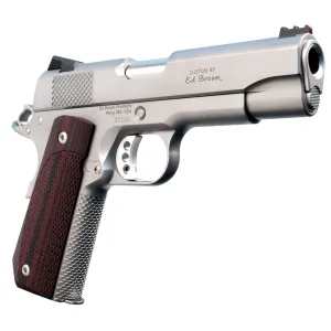 Ed Brown Kobra Carry .45 ACP 1911 Pistol - 4.25" - Silver - 2x 7rd Mags