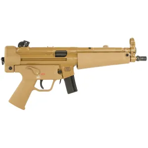 Heckler & Koch SP5 RAL8000 9mm Luger Semi-Auto Pistol - Flat Dark Earth - 8.86" - 10 Round