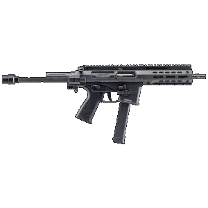 B&T USA SPC9 9mm Luger Semi-Auto Pistol - Black - 9.1" - 33 Round - Brace Adapter