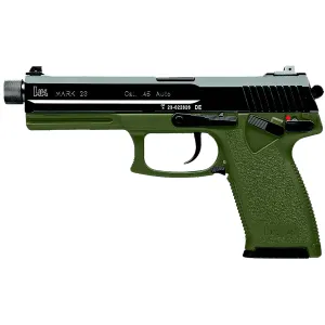 Heckler & Koch Mark 23 .45 ACP Pistol - 5.87" - OD Green - 2x 10rd Mags