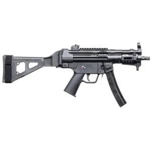 PTR 9RS-BR 9mm Luger Semi-Auto Pistol - Black - 6.0" - 30 Round - Brace