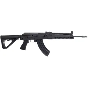 Century Sharps 7.62x39mm Semi-Auto Rifle - Black - 16.25" - 30 Round