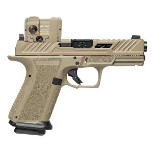 Shadow Systems XR920 Elite Optic Ready 9mm Pistol - 4.5" - FDE - 1x 17rd Mag