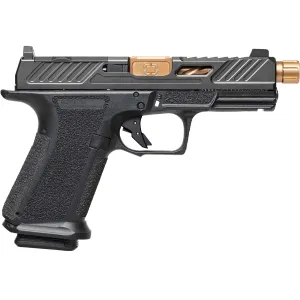 Shadow Systems MR920 Optic Ready 9mm Pistol MA Compliant - 4.0" - Black/Bronze - 2x 10rd Mags