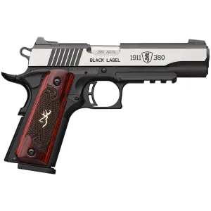 Browning Black Label Medallion Pro .380 ACP 1911 Pistol With Night Sights - 4.25" - 1x 8rd Mag