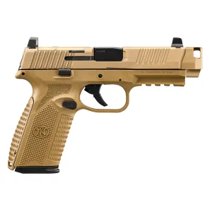 FN America MRD COMP Optic Ready 10mm Pistol - 4.43" - FDE - 2x 10rd Mags