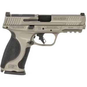 Smith & Wesson M&P 2.0 Metal Compact OR Optic Ready 9mm Pistol - 4.63" - Grey - 2x 10rd Mags