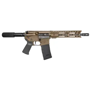 Diamondback DB15 300 Blackout Semi-Auto Pistol - Flat Dark Earth - 10" - 28 Round