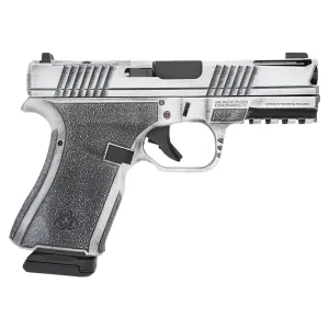 Black Rain Ordnance Frontline+ Optic Ready 9mm Pistol - 4.0" - White - 1x 15rd Mag