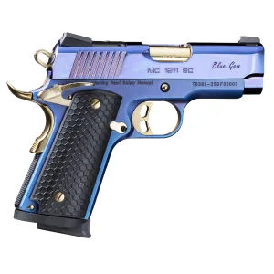 European American Armory MC1911SC Optic Ready .45 ACP 1911 Pistol - 3.4" - Blue - 1x 7rd Mag