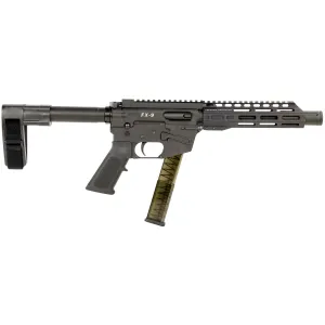 Freedom Ordnance FX9P8SBM 9mm Luger Semi-Auto Pistol - Black - 8.0" - SB Mini
