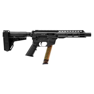 Freedom Ordnance FX9P10 9mm Luger Semi-Auto Pistol - Black - 10"
