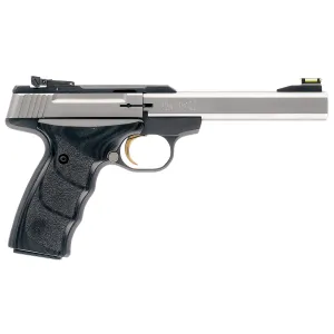 Browning Buck Mark Plus .22 LR Rimfire Pistol - 5.5" - Silver - 1x 10rd Mag