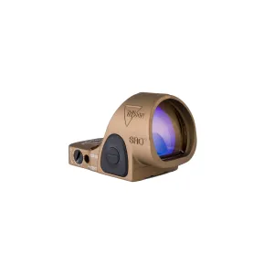 Trijicon SRO Pistol Red Dot Sight - 2.5 MOA - Green Reticle - Coyote Brown