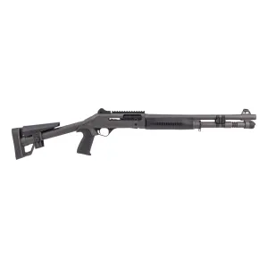 Panzer Arms M4 Tactical Semi Automatic 12 Gauge Shotgun - 18.5" - Disruptive Grey