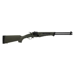 Savage Arms 42 Takedown Break Open Action .22 LR Rimfire,Shotgun - 20" - Olive Drab Green