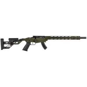 Ruger Precision Rimfire .22 LR Bolt Action - 18" - OD Green - 1x 15 Round - Rifle