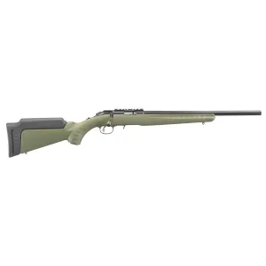 Ruger American Rimfire .22 LR Bolt Action - 18" - OD Green - 1x 10 Round - Rifle