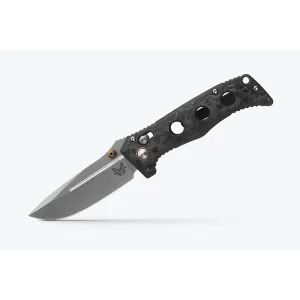 Benchmade Mini Adamas Folding Knife - 3.25" - Marbled Carbon Fiber
