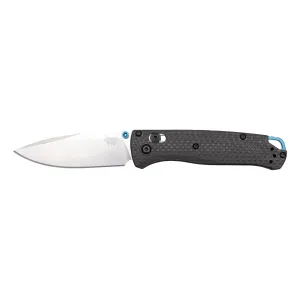 Benchmade Bugout Folding Knife 3.24" Drop Point Blade - Black/Blue