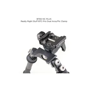 B&T Industries BT65-NC CAL Bipod PLUS RRS BTC-Pro Clamp - Bipods