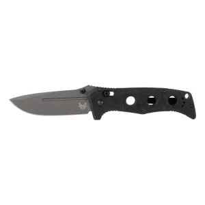 Benchmade Adamas Folding Knife - Black G10 - Plain Edge