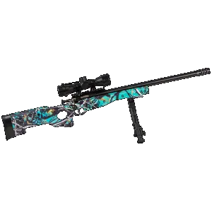 Crickett Complete Package .22 LR Bolt Action Rifle - 16.12" - Muddy Girl Serenity Camo