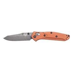 Benchmade Mini Osborne Folding Knife - Green Aluminum