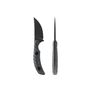 Toor Knives STR S Fixed Blade Knife - 2.75" - Socom Black