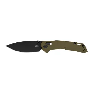 Zero Tolerance 0203 Folding Knife - 4" - Drop Point - Olive