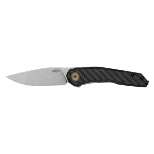 Zero Tolerance 0545 Folding Knife - 3.2" - Clip Point - Carbon Fiber