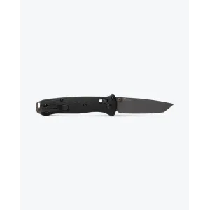 Benchmade Bailout Folding Knife - Black Grivory - Plain Edge
