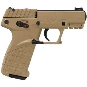 Kel-Tec P17 .22 LR Rimfire Pistol - 3.8" - Tan - 1x 16rd Mag