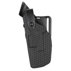 Safariland 7360 7TS ALS/SLS Mid-Ride Level III Duty Holster for GLOCK 19 with X300 - Black Basketweave - Left Hand