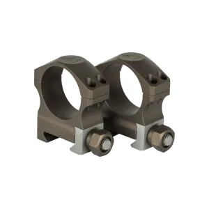 Nightforce XTRM Ultralite 30mm 1.375" X-High Rings - 4 Screw - Dark Earth - Scope Mount
