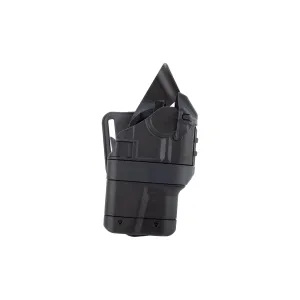 Safariland Ballast RDS - Level 1 Duty Holster - Fits GLOCK 19 TLR-7 - Black - Right Hand