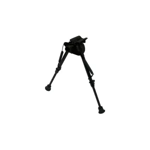 Harris S-LM 9-13" Swivel Notch Sling Stud Bipod - Black