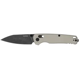Kershaw Bel Air Folding Knife 3" Reverse Tanto - Magnacut Bright Nickel Cerakote