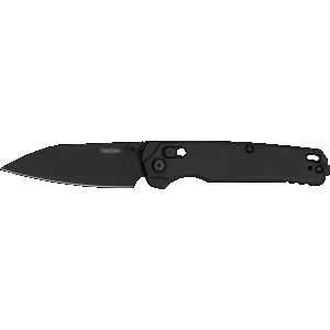 Kershaw Bel Air Folding Knife - 3" CPM MAGNACUT Reverse Tanto Black Anodized