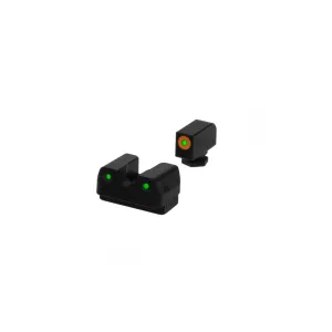 Rival Arms Tritium Standard Height Glock 17/19 Orange - Night Sights