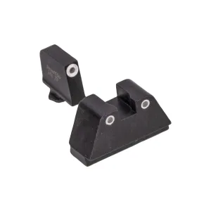 Ameriglo Optic Compatible 2XL GLOCK White - Iron Sights