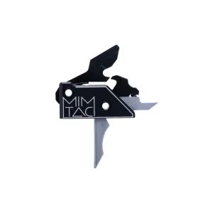 MIMTAC Drastic AR-9 Drop-In Single Stage Trigger - 3.5lb - Silver - Flat
