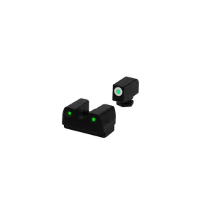 Rival Arms Tritium Standard Height Glock 43X/48 White - Night Sights
