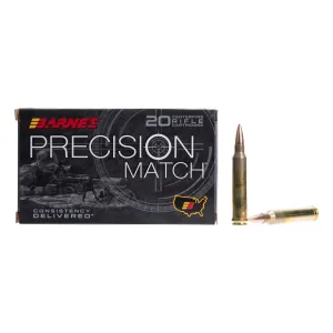 Barnes PRECISION MATCH 300 Win Mag 220gr Match Burner OTM BT - Box of 20