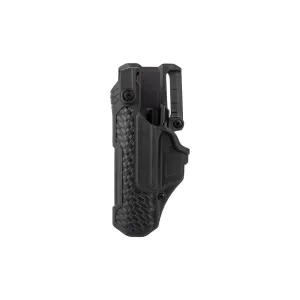 Blackhawk T-Series L3 Duty Holster Fits Glock 17/22 - Left Hand - Basketweave - Open Box