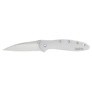 Kershaw Knives Leek Assisted Opening 3" Wharncliffe Blade - Plain Edge